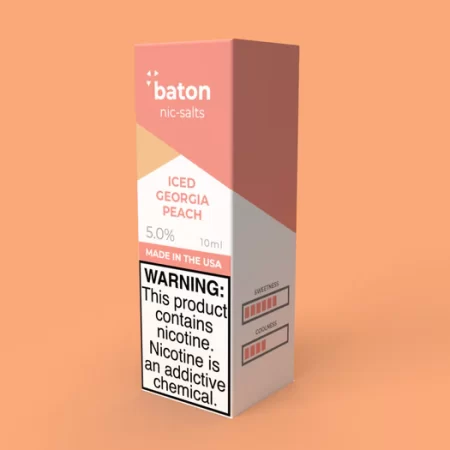 Baton Salts 10ml - Iced Georgia Peach