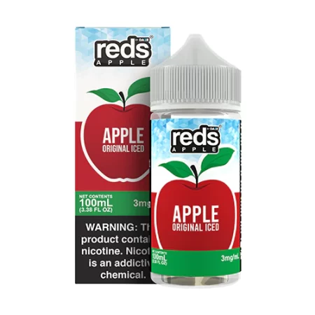 Reds E-Liquid 100ml - Apple Ice