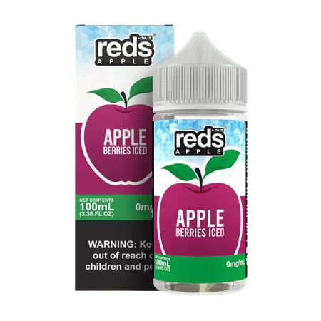 Reds E-Liquid 100ml - Berries Ice