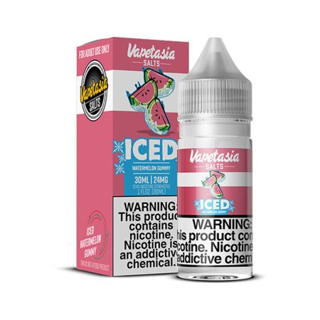 VAPETASIA SALT - WATERMELON GUMMY ICED