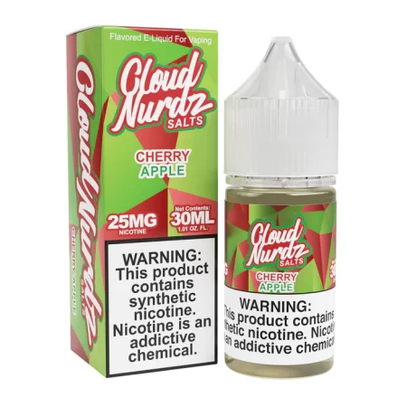 Cloud Nurdz Salts Cherry Apple
