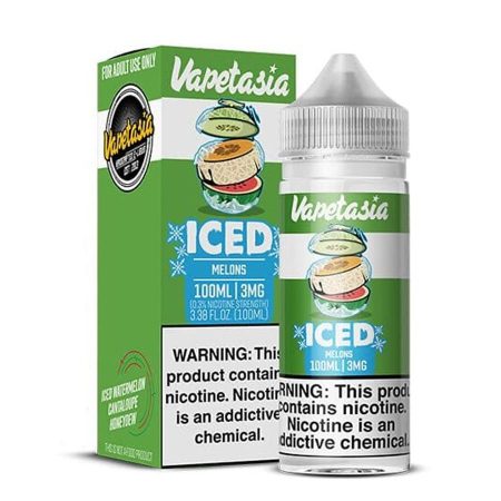 VAPETASIA 100ml - MELONS ICED
