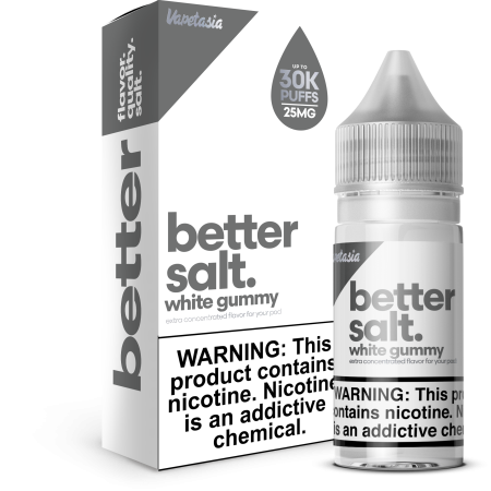 Better Salt (Formerly "Pod Punch Salt") - White Gummy