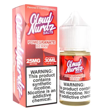 Cloud Nurdz Salts Pomegranate Berry