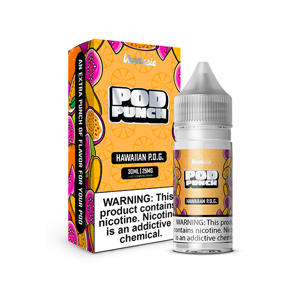 Pod Punch Salt - Hawaiian P.O.G. E-Liquid Flavor And Vaping Equipment ...