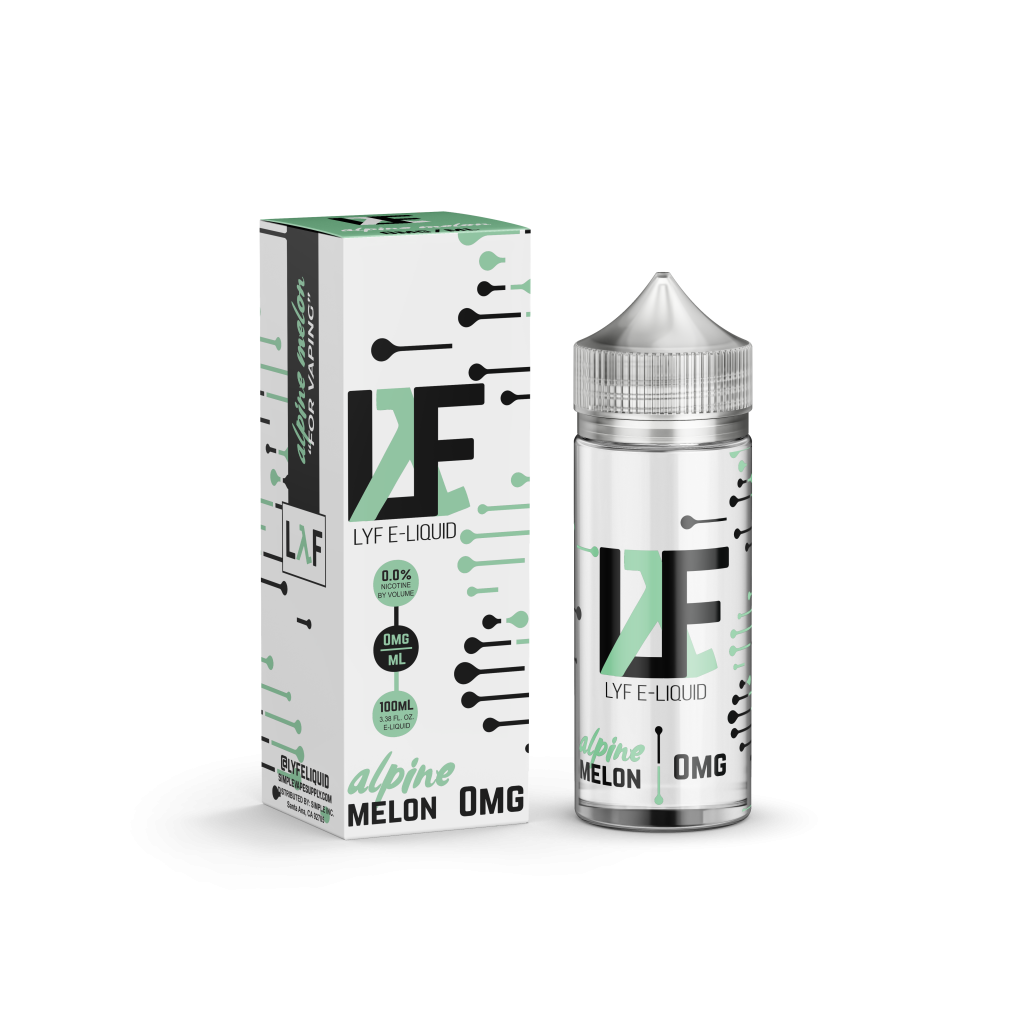 LYF E-Liquid 100ml - Alpine Melon E-Liquid Flavor And Vaping Equipment ...