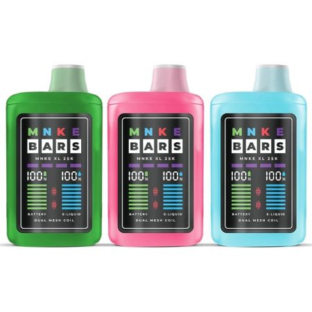 MNKE BARS XL 25K PUFF DISPOSABLE DEVICE