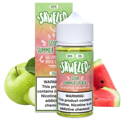 Skwezed 100ml - Watermelon Green Apple (Formerly "Sour Summer Splash")