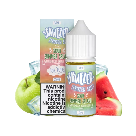 Skwezed Salt - Frozen Sour Summer Splash (Formerly “Watermelon Green Apple Ice”)