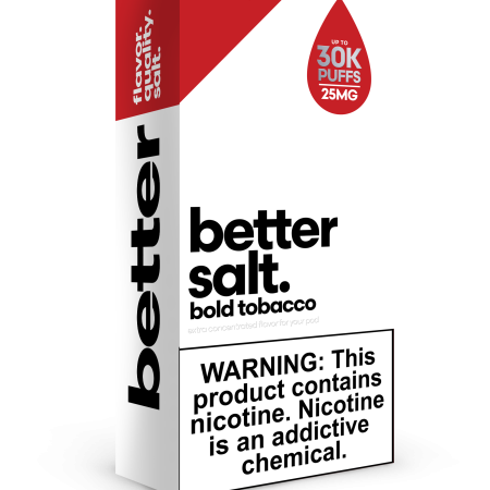 Better Salt (Formerly "Pod Punch Salt") - Bold Tobacco