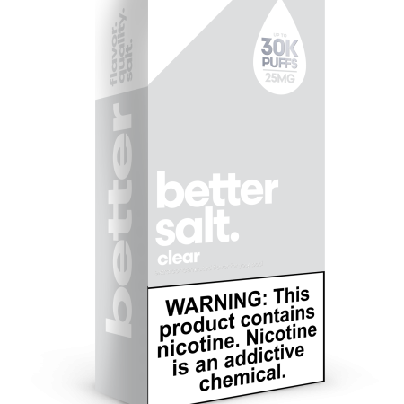 Better Salt (Formerly "Pod Punch Salt") - Clear