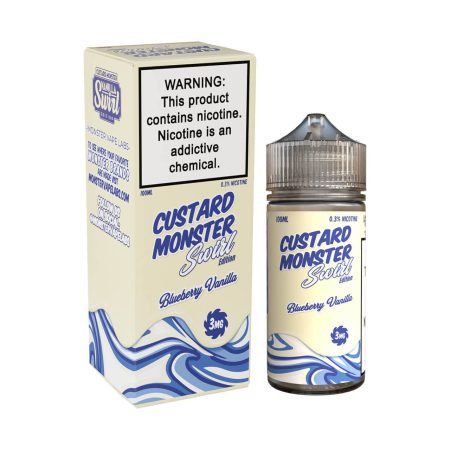 Custard Monster Swirl Edition 100ml - Blueberry Vanilla