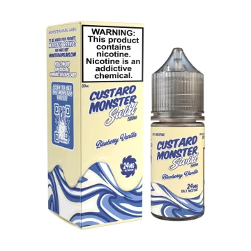 Custard Monster Swirl Edition Salt - Blueberry Vanilla