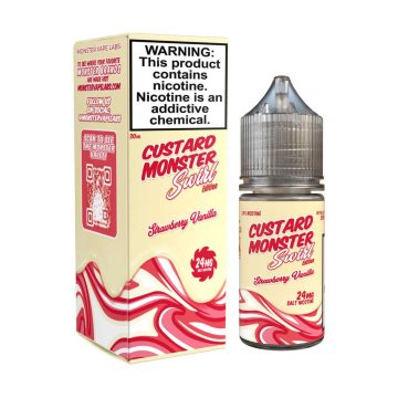 Custard Monster Swirl Edition Salt - Strawberry Vanilla