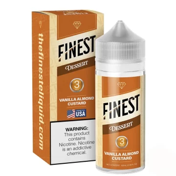 The Finest 100ml - Vanilla Almond Custard