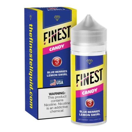 The Finest 100ml - Blue Berries Lemon Swirl