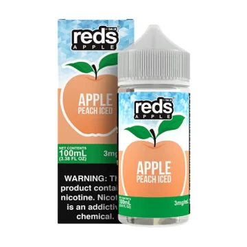 Reds E-Liquid 100ml - Peach Ice